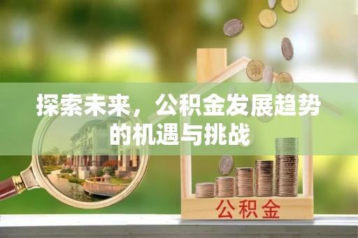 奈曼旗探索未来，公积金发展趋势的机遇与挑战